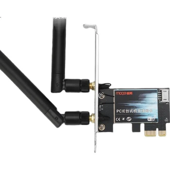 MOGE Intel AC7265 Чіп Gigabit Ethernet карта WiFi 5 PCI-E настільний комп'ютер вбудована мережева карта дводіапазонна 1200M Bluetooth 4.2 бездротова мережева карта Intel MC2244