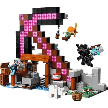 Конструктор LEGO Minecraft 21277 «Класична кирка», іграшка для хлопчиків і дівчаток, подарунок на День захисту дітей, декоративний елемент.