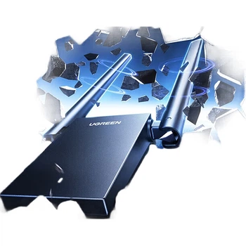 Бездротовий мережевий адаптер UGREEN WIFI6 USB AX1800, гігабітний дводіапазонний 5G, ігровий настільний ноутбук, бездротовий приймач, передавач WIFI, високошвидкісна мережева карта, модель настільного комп'ютера
