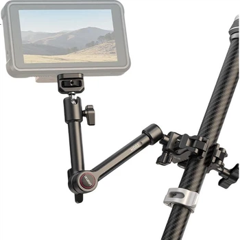 Выдвижной монитор-подсветка для фотокамеры Ulanzi HD02 Magic Arm с диагональю 10 дюймов и универсальным креплением, совместим с зеркальными фотокамерами и смартфонами.