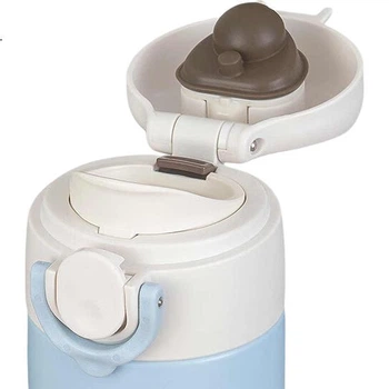 Термокружка THERMOS для мужчин, женщин и детей, бутылка для холодной воды, незаменимый подарок, 350 мл, розовая.