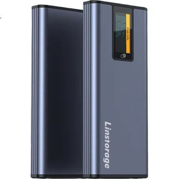 Корпус для SSD-накопичувача LINSTORAGE M.2 NVMe, портативний корпус для жорсткого диска Type-C 3.2
