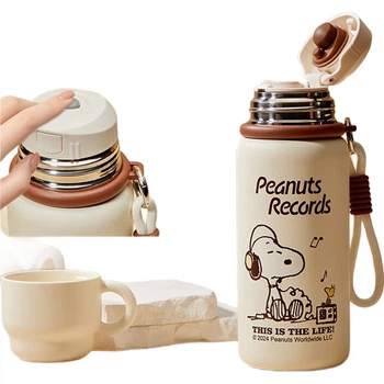 Термопляшка Snoopy зі сталі 316 530 мл Coffee
