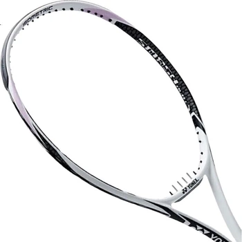 Тенісна ракетка YONEX SMASH HEAT, просунутий/початковий рівень, з вуглецевого композиту, біла, з попередньо натягнутими струнами, в комплекті з безкоштовним подарунком.