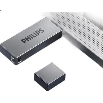 Флеш-накопитель PHILIPS 128 ГБ USB 3.2 11UA-M, металлический корпус, высокая емкость, скорость чтения 150 МБ/с, высокоскоростное расширение памяти для компьютера, офиса, кабинета.