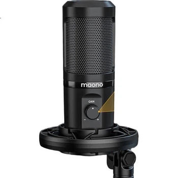 Микрофон Maono конденсаторный для записи и трансляций, для ПК/телефона