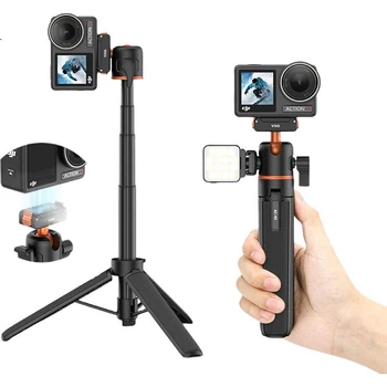 Мини-штатив VRIG AC-40 магнитный быстросъемный для DJI Action 5 Pro/4/3 и Osmo 360