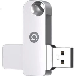 Флешка ASUS ADOU 32ГБ USB 3.2 Gen1 металлическая серебристая U300