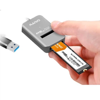 Кардридер MAIWO M.2 NVMe SSD, корпус для SSD, кабель для подключения жесткого диска Type-C 3.2, Y-образный кабель с двумя разъемами, внешний аксессуар для ноутбука и телефона K1696P