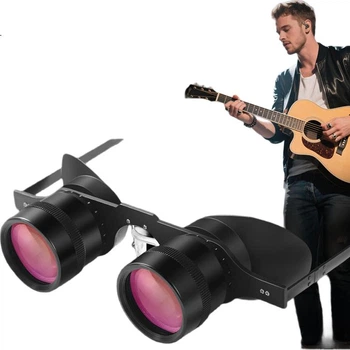 Бинокль BIJIA Concert, увеличение 10x34, вес 66 грамм, сверхлегкий, для ночного видения в условиях низкой освещенности, рыболовные очки 10x.