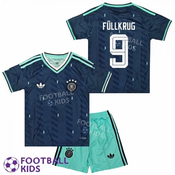 Футбольна форма дитяча FÜLLKRUG 9 збірної Німеччини Away Germany FIFA World Cup 135-145 см (set4754-137432-4)