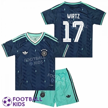 Футбольна форма дитяча WIRTZ 17 збірної Німеччини Away Germany FIFA World Cup 125-135 см (set4754-137419-4)