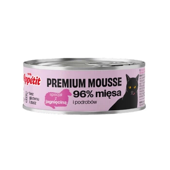 Вологий корм для котів Comfy Appetit Premium Mousse 85 г - ягня