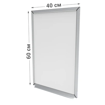Магнітна маркерна дошка ТСО 60×40 см