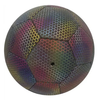 Футбольный мяч RIAS BRIGHT с голографическим покрытием 21 см Multicolor (3_08258)