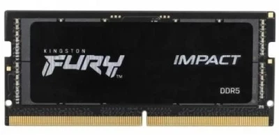 Пам'ять SO-DIMM, DDR5, 16Gb, 5600 MHz, Kingston Fury Impact, 1.1V, CL40 (KF556S40IB-16)