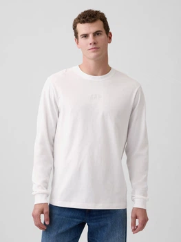 Лонгслів чоловічий GAP 659009543 XL Білий (1159863009)
