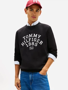 Свитшот на флисе мужской Tommy Hilfiger 52432856 M Черный (1159863150)