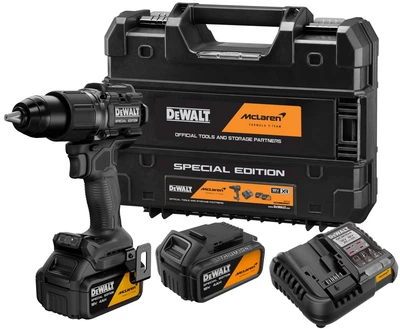 Wiertarko-wkrętarka udarowa DeWalt Mclaren F1 Team Special Edition (5054905332839)