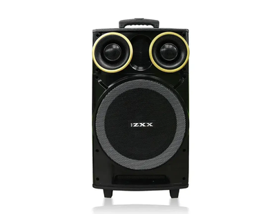 Портативная акустическая система ZXX-9191 60W 93 дБ с двумя микрофонами и LED подсветкой