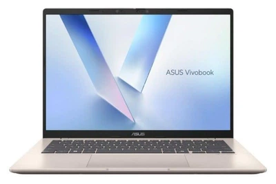 Ноутбук ASUS Vivobook 14 X1407QA (90NB1602-M004K0), Qualcomm Snapdragon X1-26-100 / 14″ / IPS / RAM 16 ГБ LPDDR5Х / SSD 512 ГБ / Windows 11 Home / Золотий