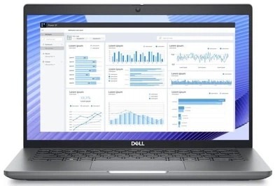 Ноутбук Dell Precision 3490 (PRE3490-U52516DX), Intel Core Ultra 5 135H / 14" / RAM 16 ГБ DDR5 / SSD 256 ГБ / Intel Graphics / Windows 11 Pro / Сірий