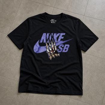 Мужская футболка Cat Nike M Черная