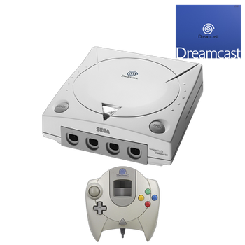 Консоль Sega Dreamcast White + Документация + Коробка Б/У