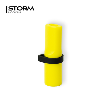 Персональный Мундштук Storm Силиконовый Yellow
