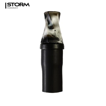 Персональный мундштук Vantablack Tornado White