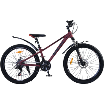 Велосипед SPARK FIELD (колеса – 26", алюминиевая рама – 13") вишневый