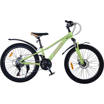 Велосипед SPARK AIRCORE (колеса – 24", алюминиевая рама – 11") салатовый