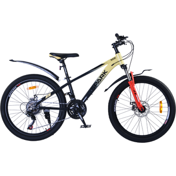 Велосипед SPARK NEO (колеса – 24", алюминиевая рама – 12") бежевый с темно-синим