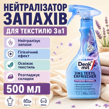Нейтрализатор запахов для текстиля Denk mit 3в1 500 мл спрей