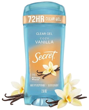 Дезодорант-антиперспирант гелевый Secret Vanilla 48hr Clear Gel 73 г