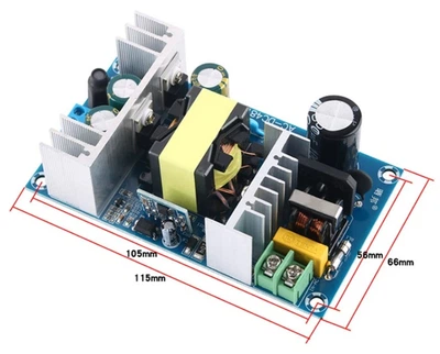Імпульсний блок живлення, AC-DC-перетворювач 220-48V 4А 200W