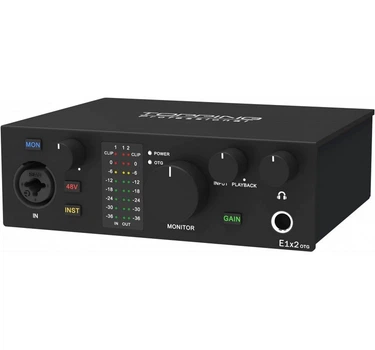 Аудіоінтерфейс Topping Professional E1x2 OTG Black
