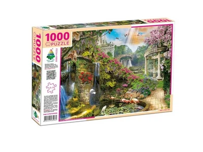 Пазл Сад с беседкой, Энергия Плюс, 1000 эл., Ен.4962