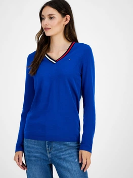 Пуловер жіночий Tommy Hilfiger 939246545 L Синій (1159862904)