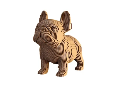 Картонный 3D пазл Bulldog Puppy, Cartonic, 63 эл.