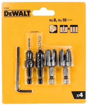 Набір системи свердління отворів DeWalt DT7620-QZ для дерева 4 шт (5035048544891)