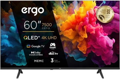 QLED телевизор ERGO 60JUQ7500