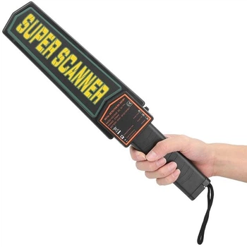 Досмотровый ручной металлодетектор Super Scanner , портативный металлоискатель