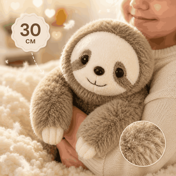 Мягкий ленивец Plush and Co Зверята малыши 30см плюшевый обнимашка с улыбающейся мордочкой PLC25028
