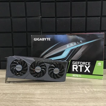 Відеокарта GIGABYTE RTX 3070Ti 8GB EAGLE OC Б/В