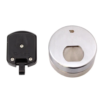 Броненакладка DISEC MAGNETIC MR125L-25D1T хром матовий 3 ключі 4664