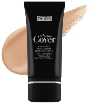 Тональная основа для лица Pupa Extreme Cover Foundation 030 - Light Sand 30 мл