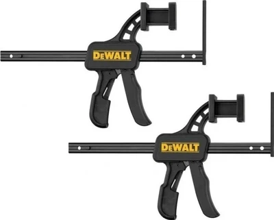 Швидкознімні затискачі DeWalt для напрямних рейок 2 шт. (DWS5026-XJ)