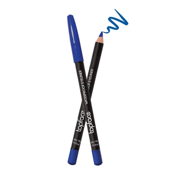 Водостійкий олівець для очей Topface Waterproof Eyeliner для створення виразного макіяжу очей 108 Sky Blue Блакитний 1.14 г