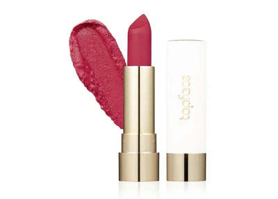 Матовая помада для губ TopFace ProHD Soft Matte Lipstick для ухода и макияжа губ 018 Flying Solo Ягодно-розовый 4 г